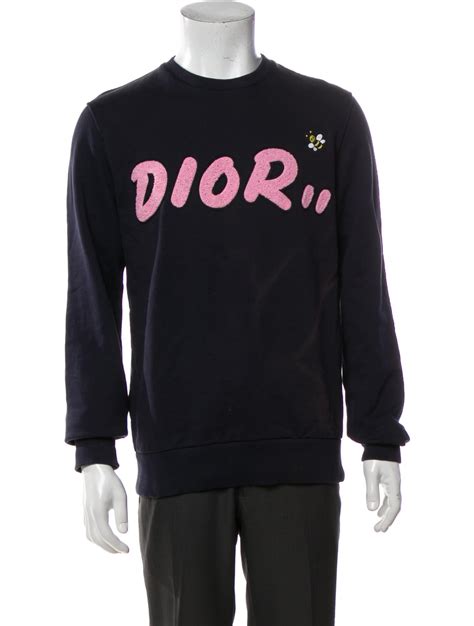 dior x kaws bee sweatshirt|KAWS x Dior sweatshirt.